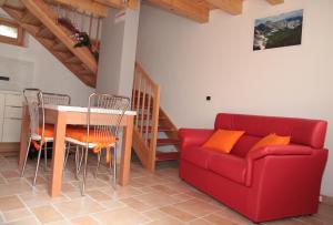 Albergo diffuso Valcellina e Val Vajont in Claut休息區