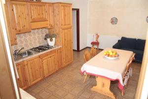 Albergo diffuso Valcellina e Val Vajont in Claut廚房或簡易廚房