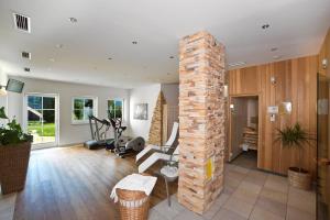 Fitness centrum a/nebo fitness zařízení v ubytování Apart-Pension Wesenauerhof