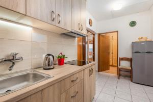 Η κουζίνα ή μικρή κουζίνα στο Apartmani Strott +39 φωτογραφίες