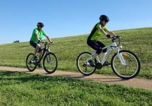 Jazda na bicykli v okolí ubytovania Apartmány na sjezdovce Dolní Morava