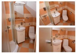 Vannituba majutusasutuses Garni Hotel Laguna Lux