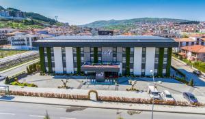 an overhead view of a building in a city at Hotel ON7 Sakarya in Sakarya