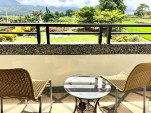 Nespecifikovaný výhled na hory nebo výhled na hory při pohledu z bed and breakfast