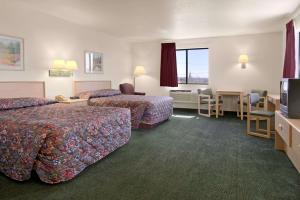 Katil atau katil-katil dalam bilik di Arch Canyon Inn