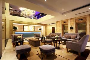 Istumisnurk majutusasutuses The Ann Hanoi Hotel & Spa