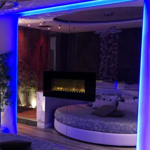 Posezení v ubytování Assisi Luxury SPA Suite