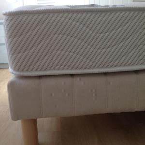 a close up of the back of a couch at Meublé La Sergerie in Le Lavandou +23 photos
