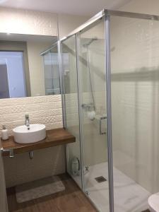 Kúpeľňa v ubytovaní APARTAMENTO CÉNTRICO EN OLOT