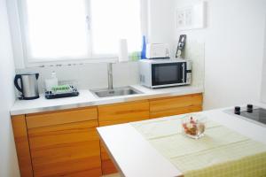 Kuchyň nebo kuchyňský kout v ubytování N1 Standalone House Baden