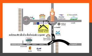 een diagram van de bangalore gate race bij Banpong Center Place in Ban Khung Phayom