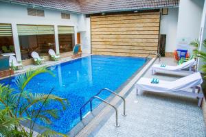 Bazén v ubytování Hill Palace Hotel & Spa nebo v jeho okolí