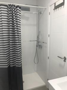 A bathroom at Corazón de Triana