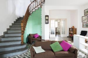 A seating area at Casa Adriana