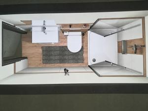 Kuchyň nebo kuchyňský kout v ubytování Ferienwohnung Prast