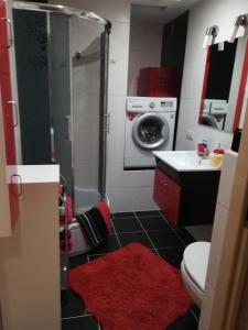 Kúpeľňa v ubytovaní Loft 'PRL'