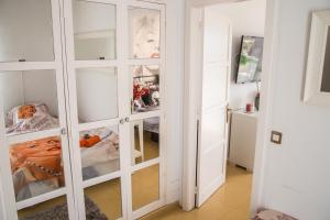 Postel nebo postele na pokoji v ubytování Fantastic Apartment Marilyn Orlando 85
