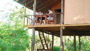 Balkon lub taras w obiekcie Akash Treehouse