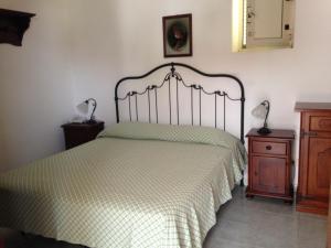 Cama ou camas em um quarto em Hotel Villaggio Stromboli - isola di Stromboli