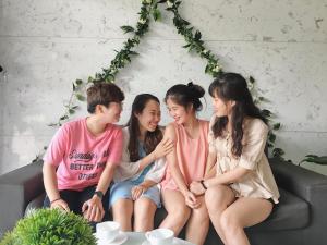 Os clientes hospedados em Robin Hotel Danang