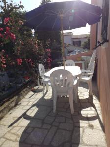 Patio nebo venkovní prostory v ubytování Appartamento Il Girasole