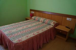 Posteľ alebo postele v izbe v ubytovaní Hostal Camino Real