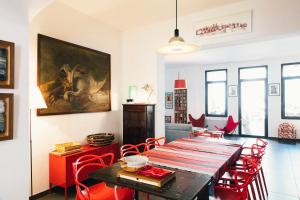 Χώρος καθιστικού στο Maison de charme d'Arles