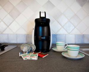Comodidades para preparar café e chá em Bados Mare