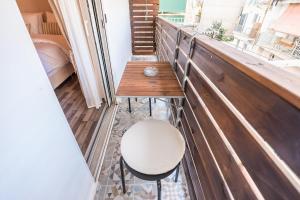 Posezení v ubytování Athens Mini Suite