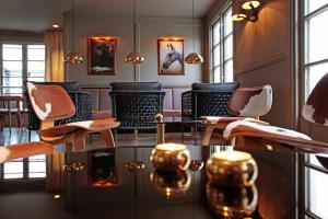 Posezení v ubytování Stallmästaregården Hotel, Stockholm, a Member of Design Hotels