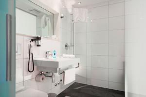 Koupelna v ubytování Parkhotel Schillerhöhe