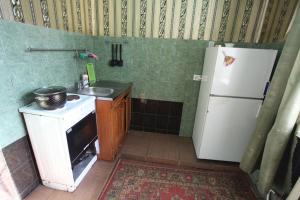 Köök või kööginurk majutusasutuses Григорченкова 33