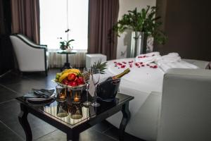 Posteľ alebo postele v izbe v ubytovaní Luxury Hotel Amabilis