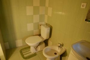 Koupelna v ubytování Hostel Humpolec