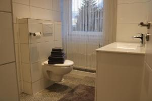 
Ein Badezimmer in der Unterkunft Gestüt Kaiserhof
