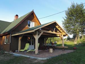 Vonkajšia záhrada v ubytovaní The Lonely Oak Cottage