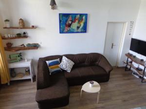 Posedenie v ubytovaní Central apartment with beautiful sea view