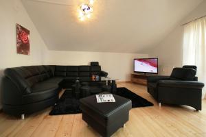 Telewizja i/lub zestaw kina domowego w obiekcie City Apartments Mozart