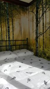 Cama o camas de una habitación en Vinkenhof 6-8 personen