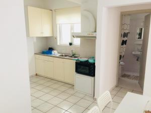 A kitchen or kitchenette at Korona Beach Apartments II