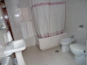 Łazienka w obiekcie Hostal Fernandez