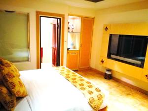 Voodi või voodid majutusasutuse Borabora B&B toas
