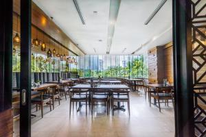 Restaurace v ubytování Crystal Crown Hotel Petaling Jaya
