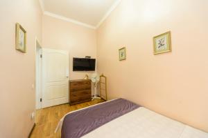 TV a/nebo společenská místnost v ubytování Kiev Centre Apartments
