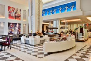 Posezení v ubytování Radisson Noida