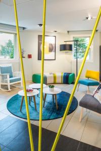 Posezení v ubytování Aparthotel Adagio Access Paris Porte De Charenton