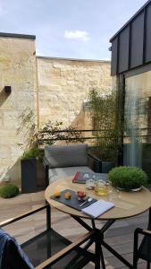 Posezení v ubytování Hôtel Cardinal Bordeaux Centre