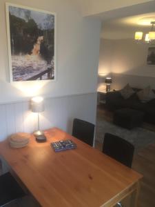 Dining area at the apartment 
