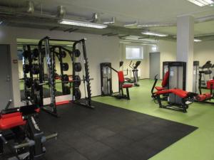 Fitness centrum a/nebo fitness zařízení v ubytování Männiku JK