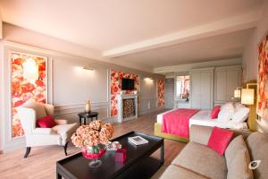 Letto o letti in una camera di Buonamico Wine Resort